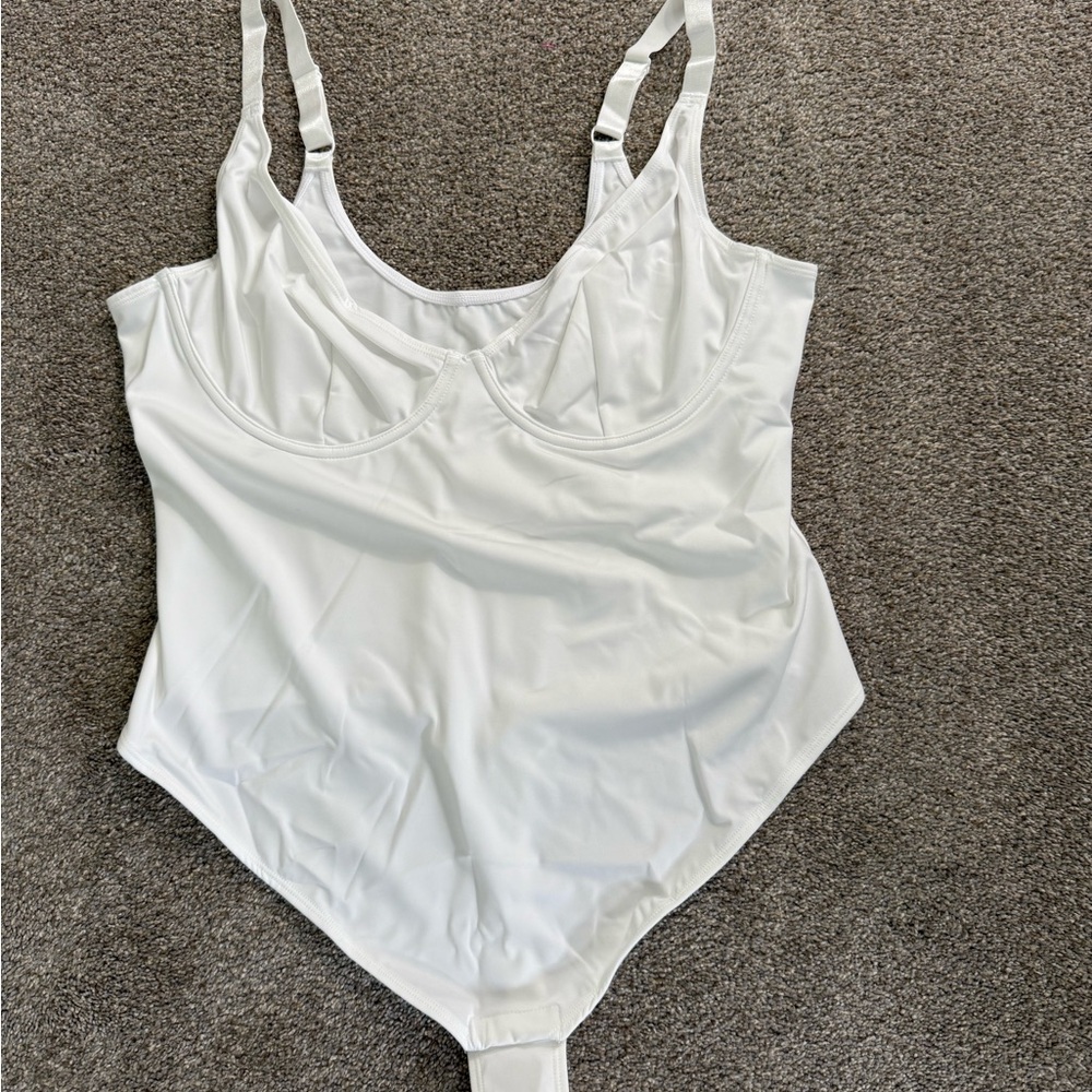 White Women's Bodysuit by feelingirl